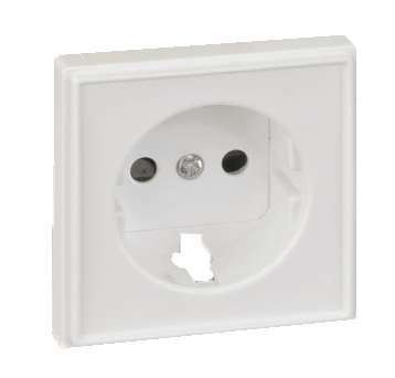 накладка розетки simon27 scudo с заземл. сер. 2705041-063 от BTSprom.by