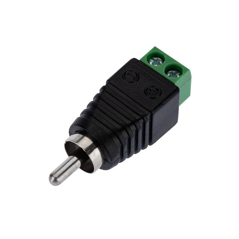 штекер rca с клемной колодкой (уп.50шт) rexant 14-0413 от BTSprom.by