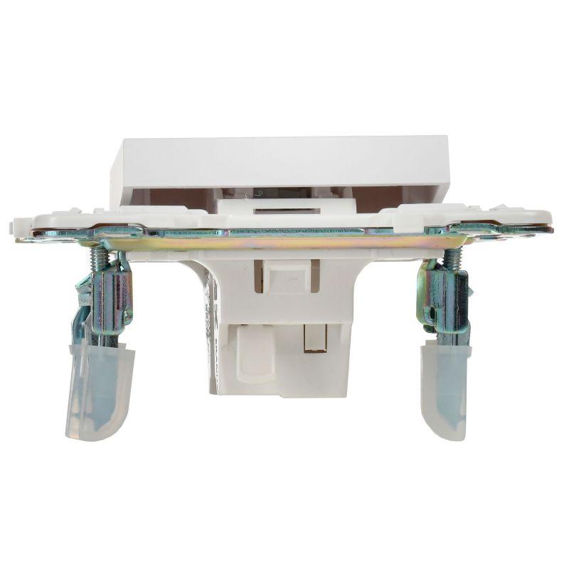  Выключатель кнопочный 1-кл. SKANDY 10А SK-V14W арктич. бел. IEK SK-V17-0-10-K01 фото в каталоге от BTSprom.by