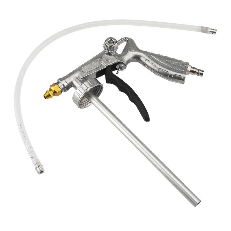 Пистолет для антигравийных и антикоррозийных составов с гибким и прямым соплом + регулятор давления Kranz KR-16-1403 фото в каталоге от BTSprom.by