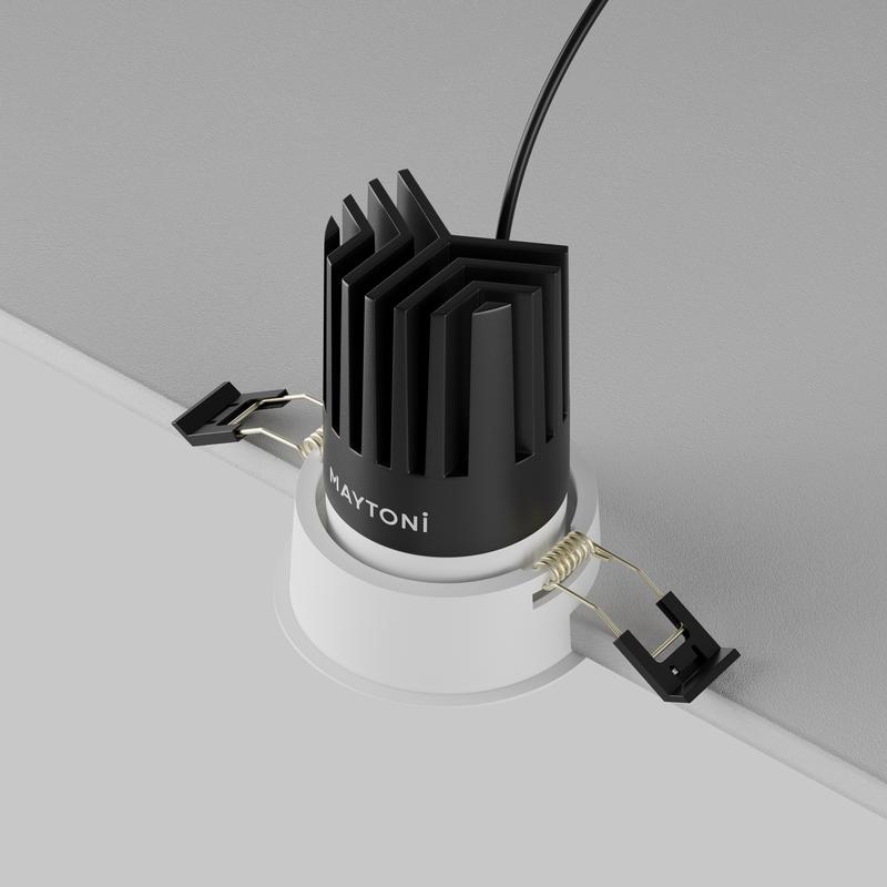  Светильник Dip 15Вт 2700К 50град. встраив. Maytoni DL117-15W-2.7K-W фото в каталоге от BTSprom.by