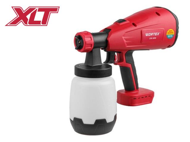 аккум. краскораспылитель wortex cps 1810 в кор. all1 xlt solo 18в, 700 мл/мин, 1 л бак (18 в, без акб и зу, 700 мл/мин, 1 л бак, 2.6 мм сопло, 50 din) 0333262 от BTSprom.by