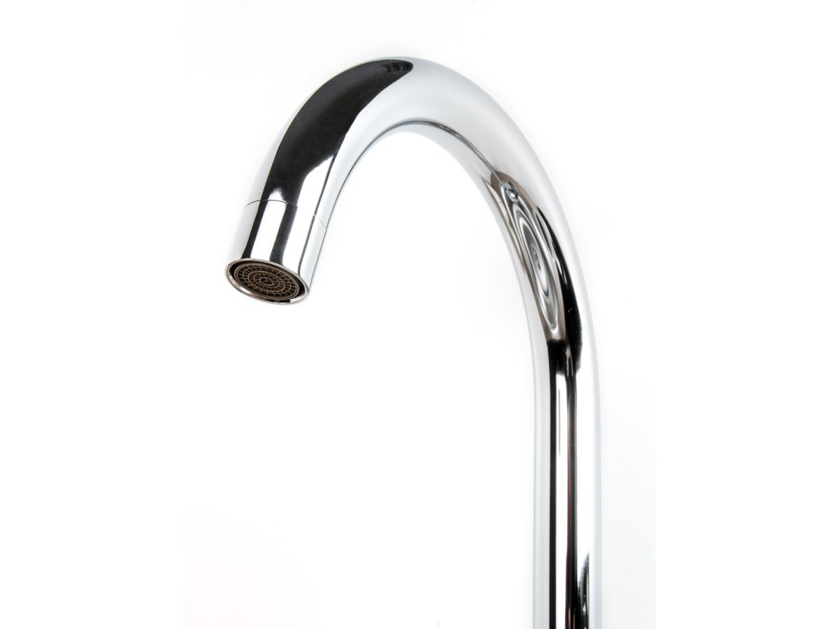  Смеситель для кухни (Lt) D40, серия Crocus хром, a-five (J-излив: длина 194 мм, высота 249 мм, поворотный) A5-0124 фото в каталоге от BTSprom.by