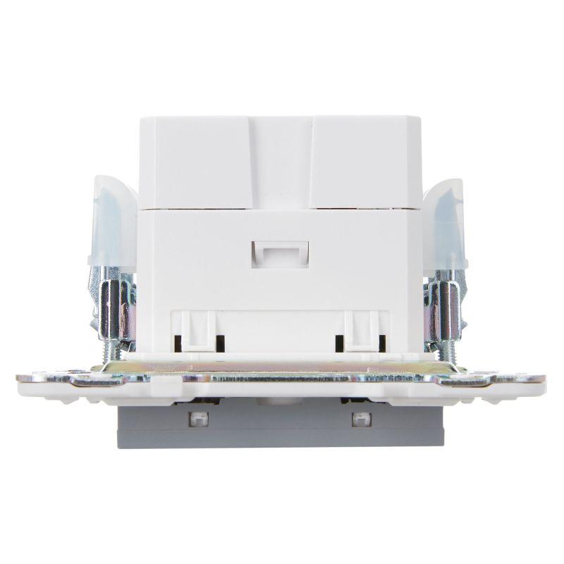  Розетка USB A+C 18Вт SKANDY SK-R13Gr сер. IEK SK-U22-018-K03 фото в каталоге от BTSprom.by