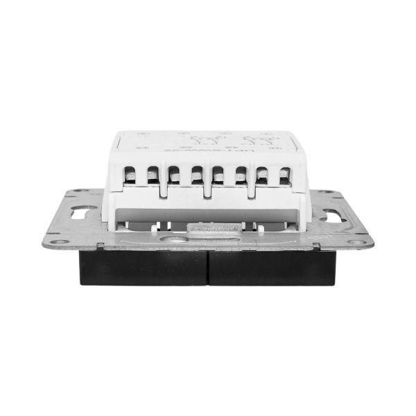  Выключатель перекрестный 2-кл. СП Эпика механизм черн. EKF UP1-SWB-22 фото в каталоге от BTSprom.by