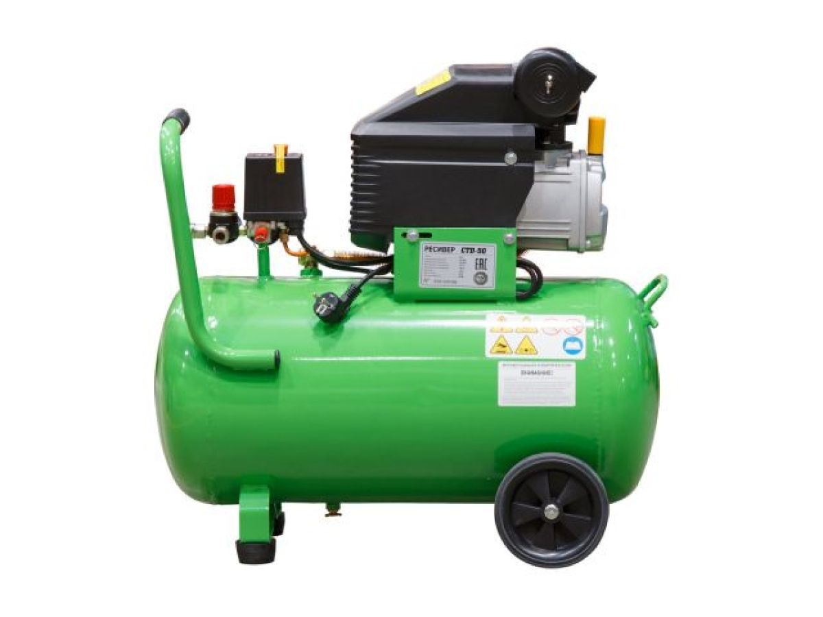  Компрессор ECO AE-501-3 коаксиальный (260 л/мин, 8 атм, коаксиальный, масляный, ресив. 50 л, 220 В, 1.80 кВт) AE-501-3 фото в каталоге от BTSprom.by