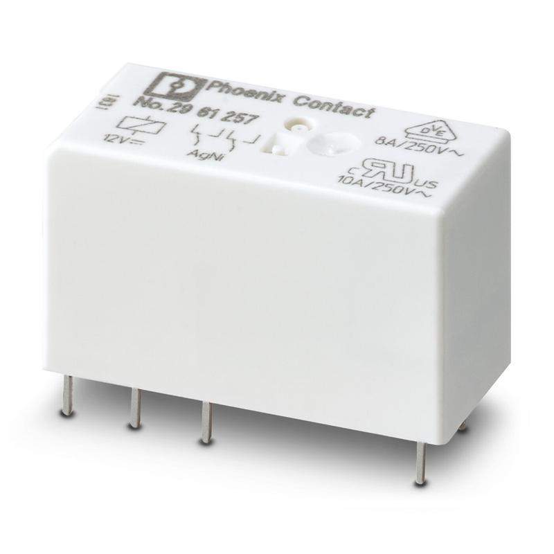 реле одиночное rel-mr- 12dc/21-21 phoenix contact 2961257 от BTSprom.by