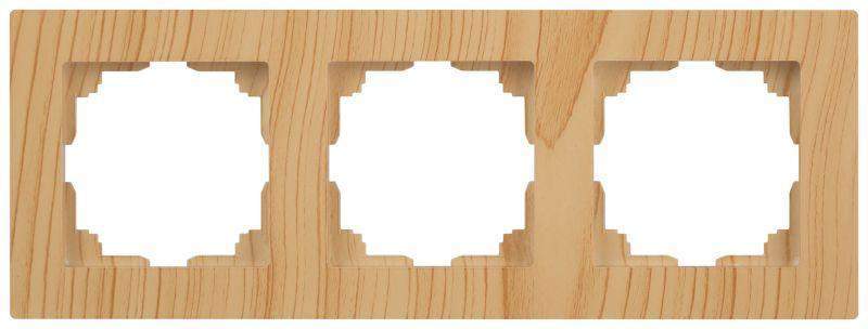 рамка 3-м сп accent 6-503-11 сосна intro б0063795 от BTSprom.by