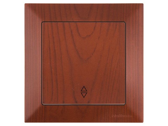 выключатель проходной 1-клав. (скрытый, винт. зажим) вишня, daria, mutlusan (10 a, 250 v, ip 20) 2120 403 0256 от BTSprom.by
