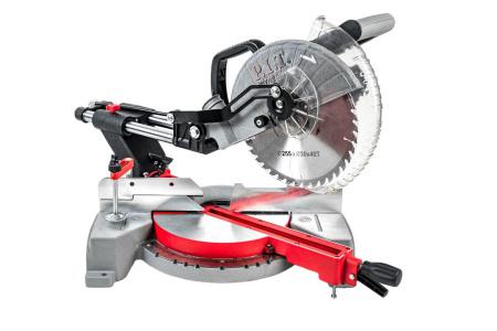 пила торцовочная электрическая pcm255-c2 (1600вт 255мм 4600об/мин протяжка) p.i.t. pcm255-c2 от BTSprom.by