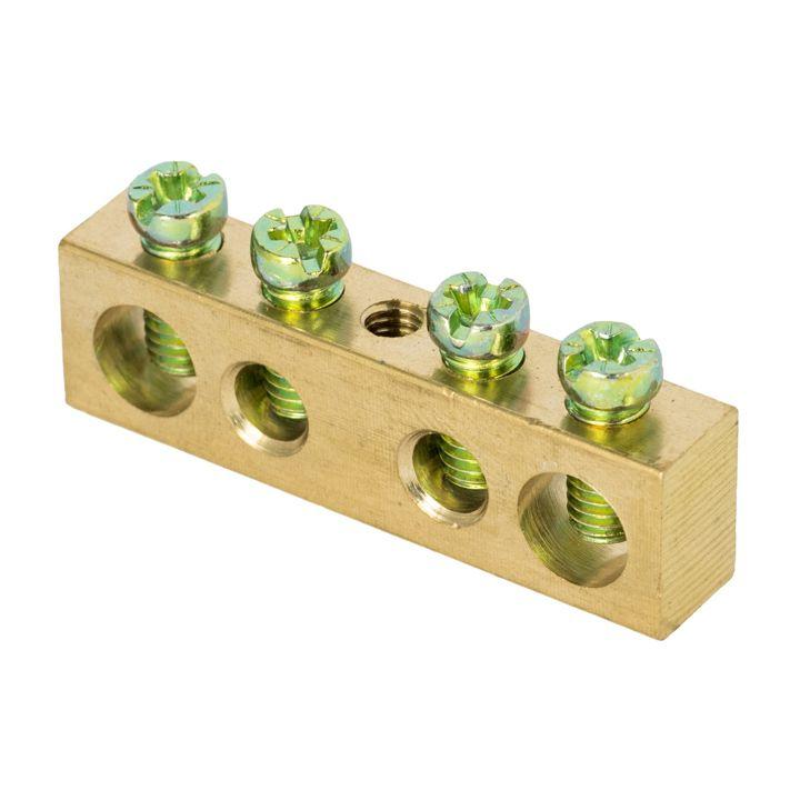 шина pen "ноль-земля" 6х9 4 отвер. латунь крепеж по центру розн. стикер proxima ekf sn0-63-04-r от BTSprom.by шина pen "ноль-земля" 6х9 4 отвер. латунь крепеж по центру розн. стикер proxima ekf sn0-63-04-r от BTSprom.by