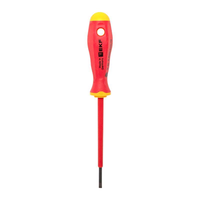 отвертка professional sl2.5х0.4мм vde 1000в ekf sl-2.5-0.4-pro-in от BTSprom.by
