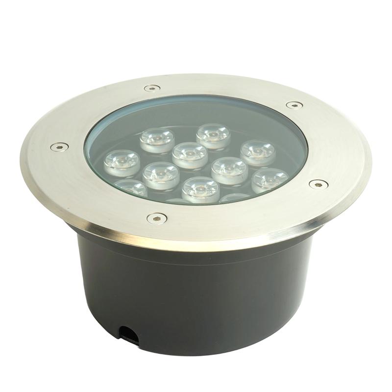 светильник sp4114 12вт 2700к ip67 180хh90мм 12led внутр. d130мм тротуарный feron 32021 от BTSprom.by