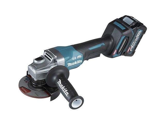 аккум. углошлифмашина makita xgt ga 012 gm 201 (40в, 115 мм, 8500 об/м, клав. (2x4.0ач,dc40ra,makpac4)) от BTSprom.by