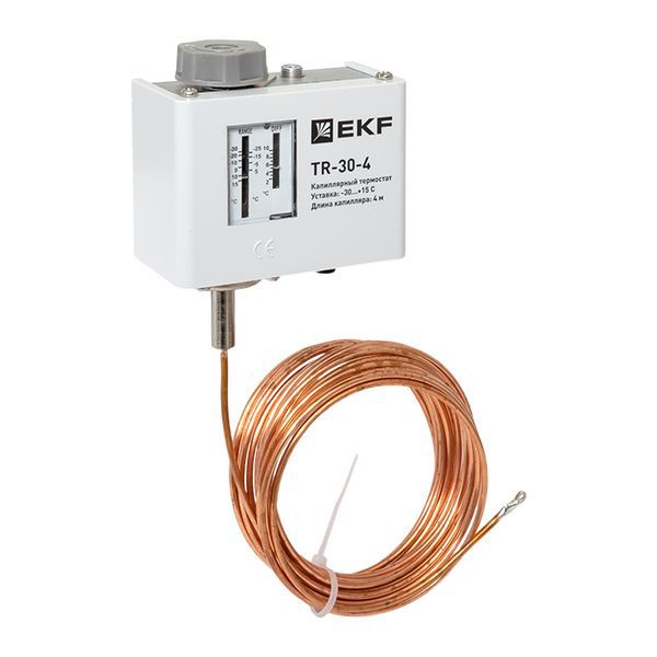 реле температуры (термостат) капилляр 4м ekf tr-30-4 от BTSprom.by