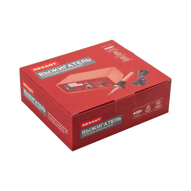  Прибор выжигательный универсальный с функцией термоконтроля 220В/40Вт Rexant 12-0142 фото в каталоге от BTSprom.by