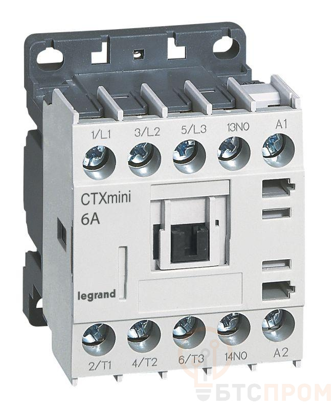 Мини-контактор CTX3 3п 6А кат. 230В AC 1НЗ Leg 417016 фото в каталоге от BTSprom.by  Мини-контактор CTX3 3п 6А кат. 230В AC 1НЗ Leg 417016 фото в каталоге от BTSprom.by