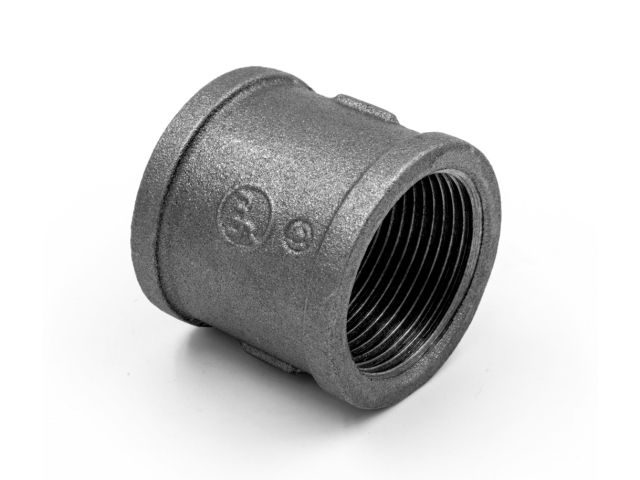 муфта 1 1/4" вн.-вн. чугун черн., av engineering avec451000114 от BTSprom.by