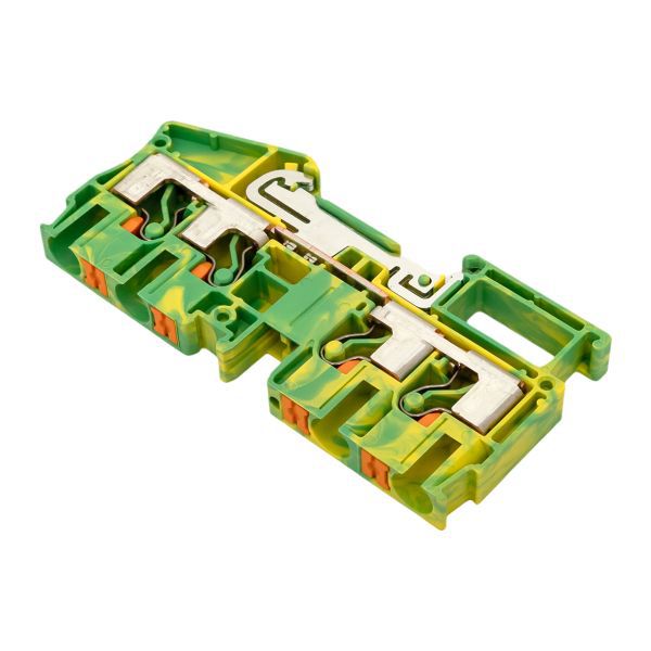  Колодка клеммная пружинная 6 Push-in 4 вывода земля EKF PIT-6-4-pe фото в каталоге от BTSprom.by