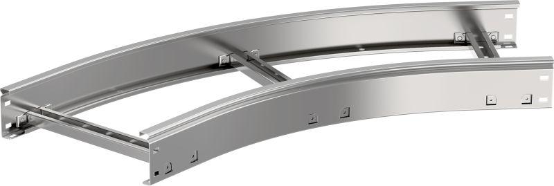 Угол для лотка 45град. 500х150 R600 LESTA IEK CPG05-4-45-150-500 от BTSprom.by