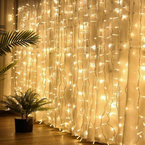 гирлянда светодиодная "дождь/занавес" 3х3м 400led тепл. бел. ip20 220в 8 режимов эра б0051873 от BTSprom.by
