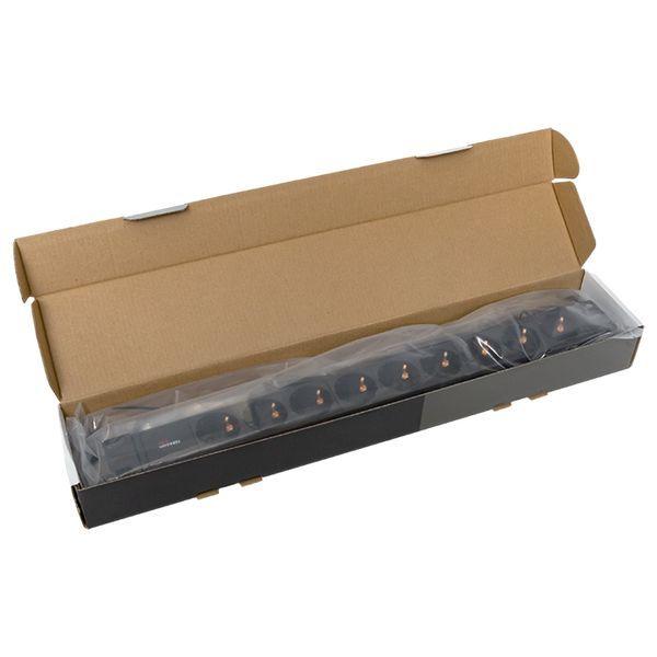  Блок PDU TERACOM PRO 19дюйм 1U 10А/250В 9 роз. Schuko шнур 2м 3х1.5кв.мм вилка C14 корпус пластик черн. EKF TRP-HPD-PL-10A-9SH-2MC14 фото в каталоге от BTSprom.by
