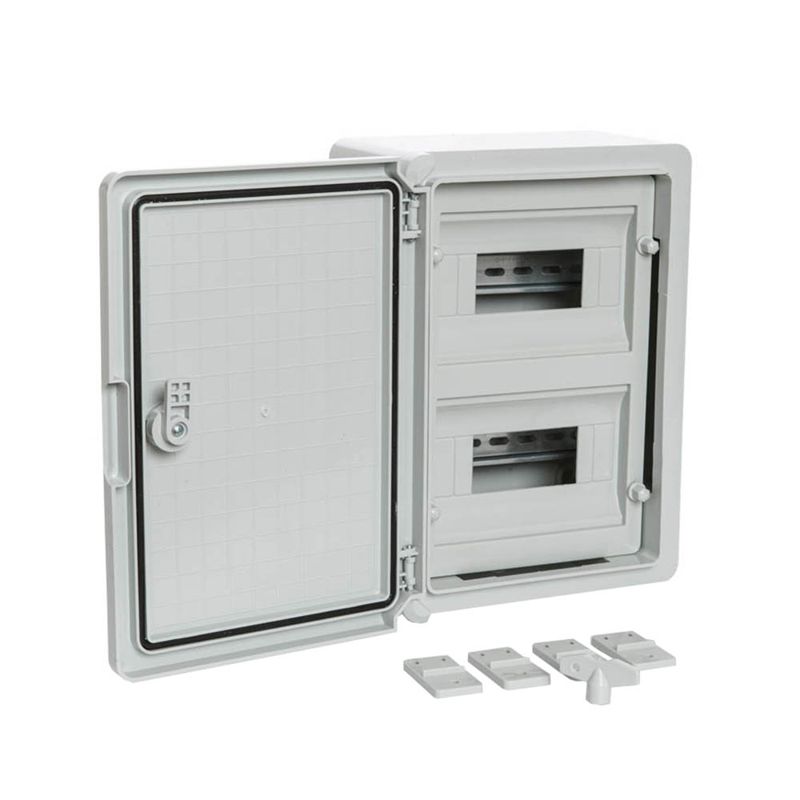 корпус пластиковый распределительный щрн-18 ip65 сер. дверь 350х250х150 промрукав pr08.26498 от BTSprom.by