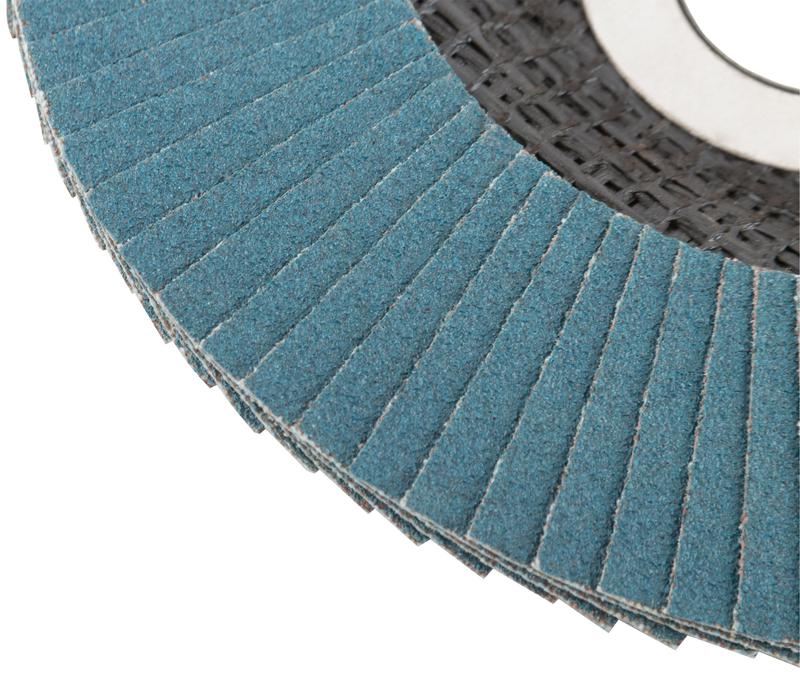  Круг лепестковый торцевой циркониевый Profi Plus 125х22.2мм Р100 80 лепестков Cutop 72-125100 фото в каталоге от BTSprom.by