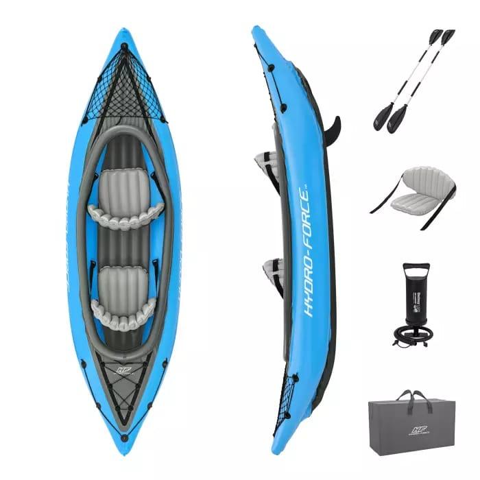 байдарка надувная cove champion (65131) х2 331х91см + 230см + насос bestway 6941607331491 от BTSprom.by