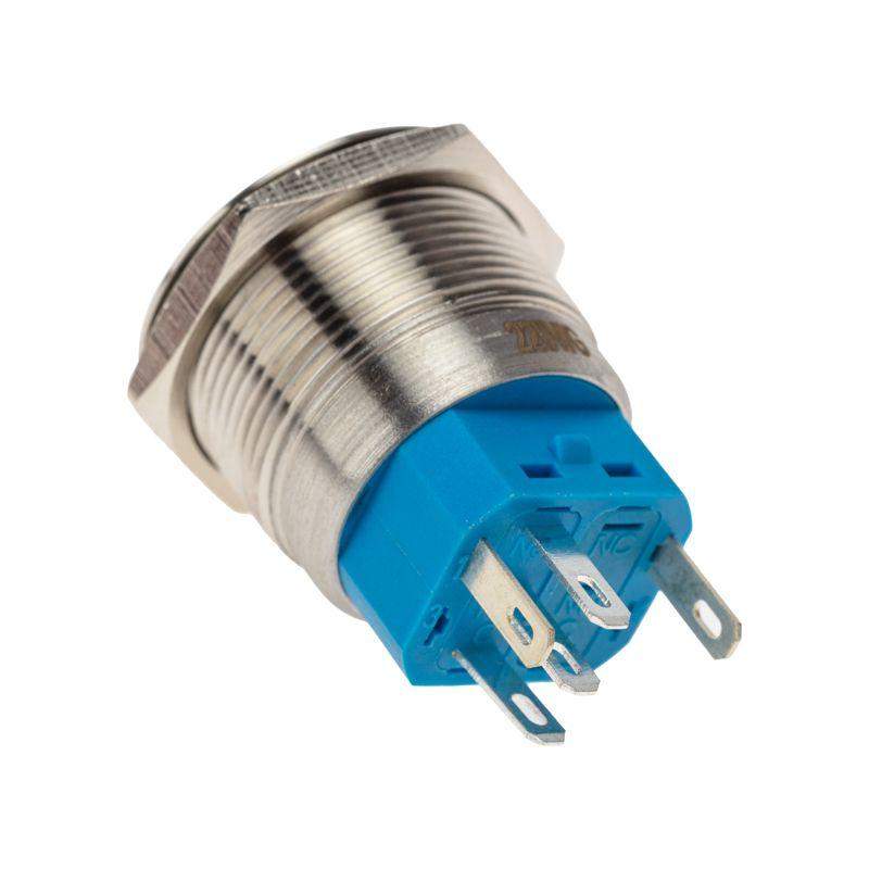 Кнопка антивандальная d22 250В без фикс. (5с) OFF-(ON)/ON-(OFF) подсветка зел. Rexant 36-3533 фото в каталоге от BTSprom.by  Кнопка антивандальная d22 250В без фикс. (5с) OFF-(ON)/ON-(OFF) подсветка зел. Rexant 36-3533 фото в каталоге от BTSprom.by