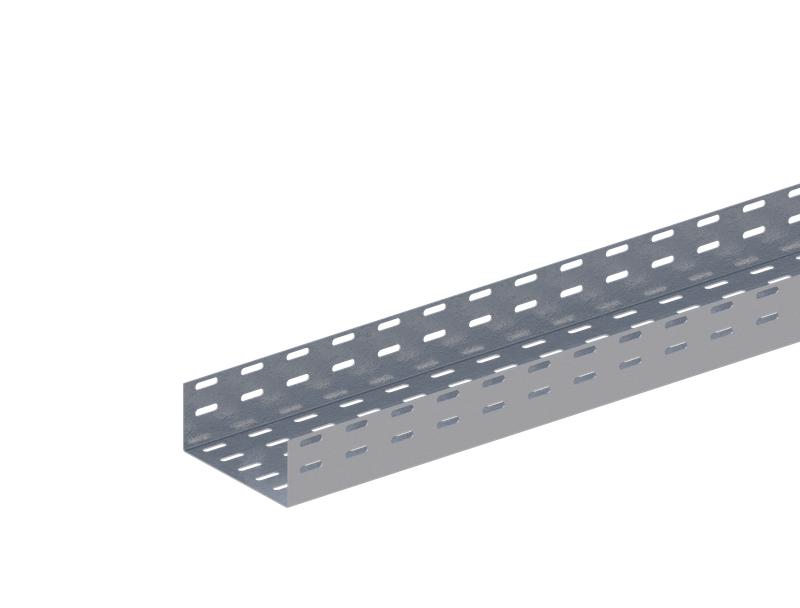 Лоток прямой перфорир. 150х85 L2000 сталь 0.55мм ЛМс-П цУТ2.5 СОЭМИ Н0122111503 от BTSprom.by