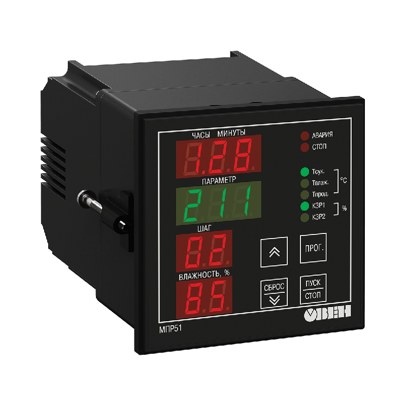 измеритель-регулятор температуры и влажности мпр51-щ4.03 овен 19351 от BTSprom.by