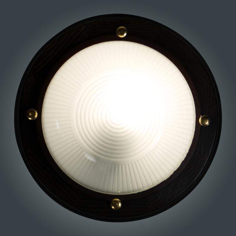  Светильник НПП 03-60-013 "Самарканд" 1301 60Вт E27 IP65 матов./корпус дерево венге (инд. упак.) Элетех 1005500974 фото в каталоге от BTSprom.by