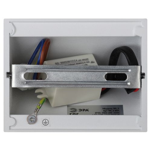  Светильник WL3 WH декор. подсветка светодиод. 6Вт IP20 бел. ЭРА Б0034599 фото в каталоге от BTSprom.by