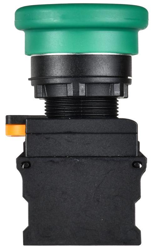  Кнопка "Грибок" d22мм 1НО+1НЗ MASTER с фиксацией зел. IEK MI-BG60-11M-3-21-K06 фото в каталоге от BTSprom.by