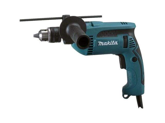 дрель ударная makita hp 1640 k в чем. (680 вт, патрон звп, 1 скор.) от BTSprom.by