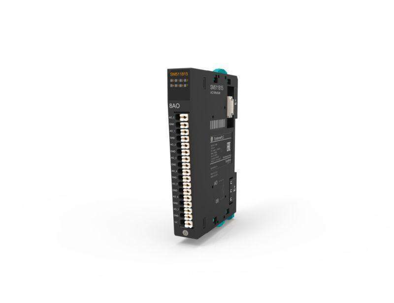 модуль вывода аналоговый 8 каналов +/-10в 12бит se sm511815 от BTSprom.by