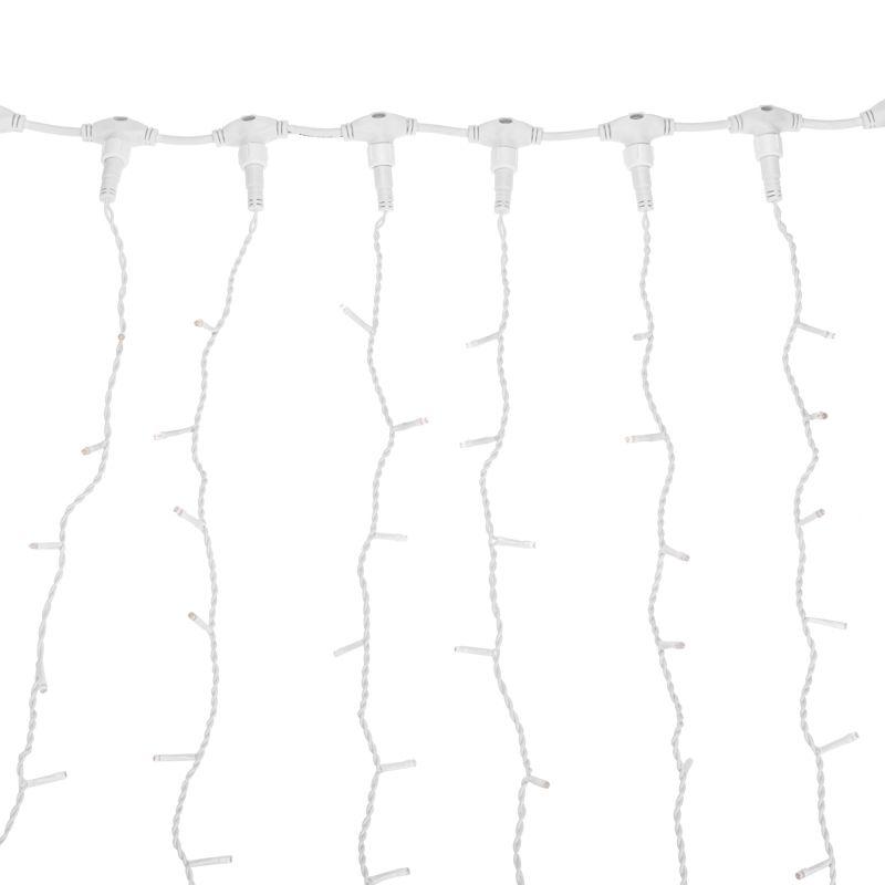  Гирлянда светодиодная "Светодиодный Дождь" 2х1.5м 360LED син. 23Вт 230В IP65 постоян. свечение провод бел. Neon-Night 235-113 фото в каталоге от BTSprom.by