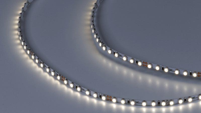 лента светодиодная стандарт 3528 120led/м 9.6вт/м нейтр. бел. 24в ip20 (уп.5м) swg pro 00-00005668 от BTSprom.by