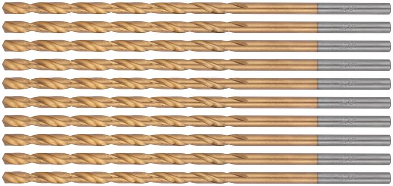  Сверло HSS по металлу удлиненные титановое покрытие 3.5х112мм (уп.10шт) FIT 34235 фото в каталоге от BTSprom.by