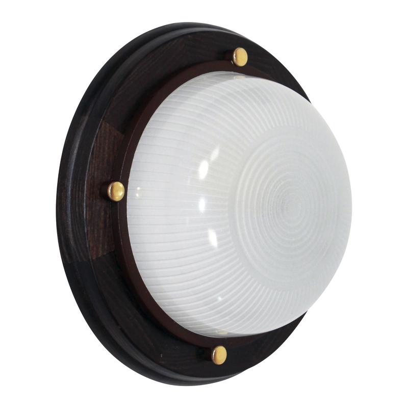 светильник нпп 03-60-013 "самарканд" 1301 60вт e27 ip65 матов./корпус дерево венге (инд. упак.) элетех 1005500974 от BTSprom.by