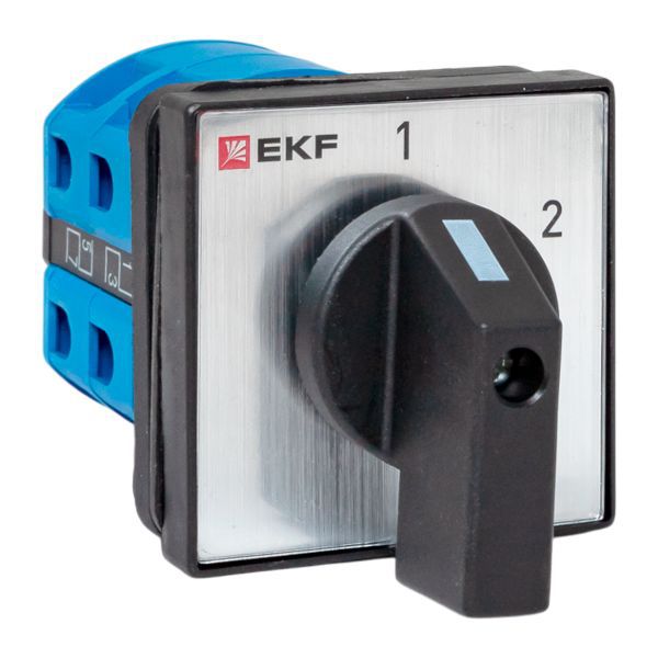 переключатель кулачковый пк-1-52 2п 25а "1-2" ip65 ekf pk-1-52-25-65 от BTSprom.by