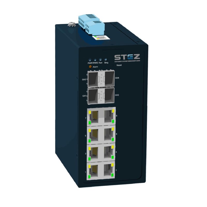 коммутатор промышленный stez3208-4gsfp стэз 70110009 от BTSprom.by