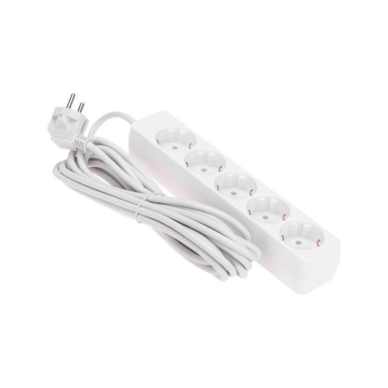 удлинитель 5х5м с заземл. 3х0.75 бел. proconnect 13-4213 от BTSprom.by