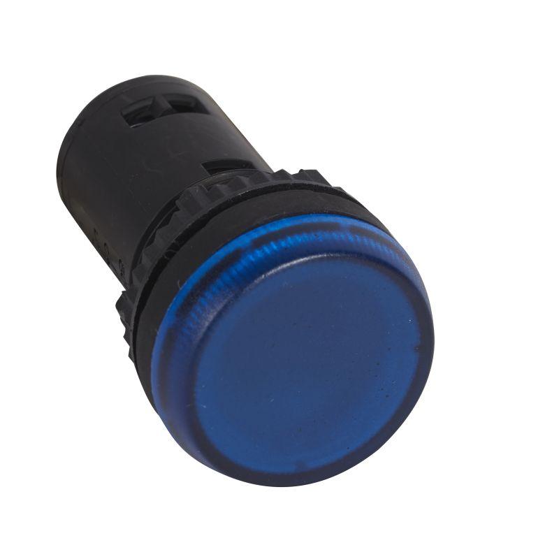 лампа сигнальная монобл. 230в син. osmoz leg 024613 от BTSprom.by
