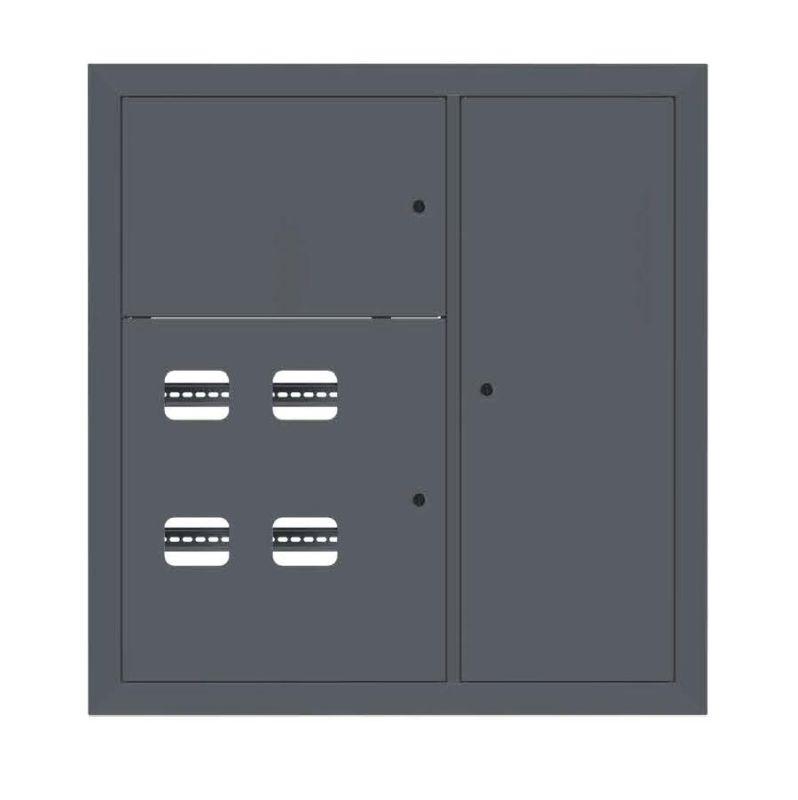 щит этажный 4кв. ral7016 (1000х950х150) proxima ekf mb29-v-4-ral7016 от BTSprom.by