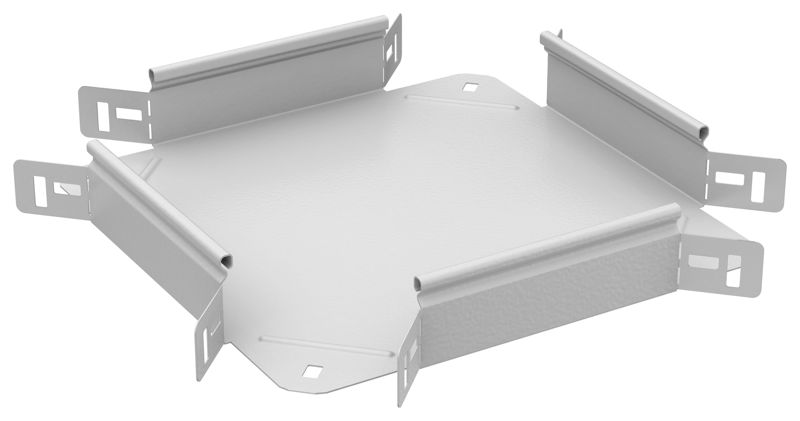 Ответвитель для лотка 50х100 1.2мм RAL 9016 ESCA 5 IEK ES5-KR-050-100-12-RGA от BTSprom.by