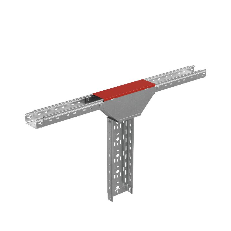 Крышка для ответвителя T-образ. вертикал. переходник 100-600мм с разворотом трассы на 90град. "ПЛЮС" (нижняя часть больше исходной) HD85 КМ PL16097 фото в каталоге от BTSprom.by