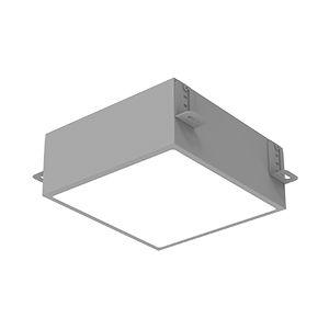 светильник светодиодный dl-grill для потолка грильято 200х200 15вт 4000к 186х186х75 ip40 встраив. ral7045 сер. муар диммер dali varton v1-r0-70810-10d01-4001540 от BTSprom.by