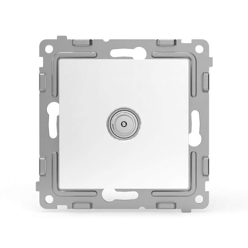  Коннектор TV СП Pixel механизм бел. TOKOV ELECTRIC TKE-PX-A1C-C01 фото в каталоге от BTSprom.by
